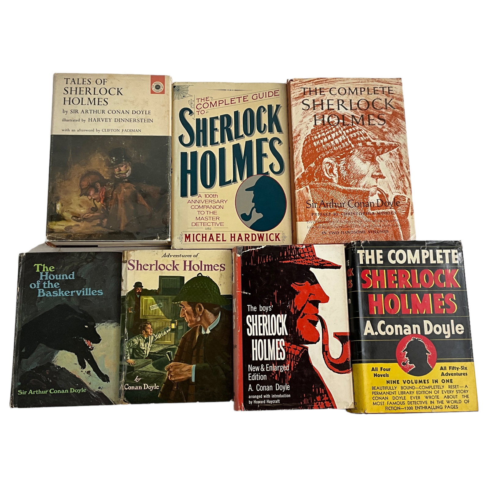 Sherlock Holmes Books, Lot of 7 (1 of 4)