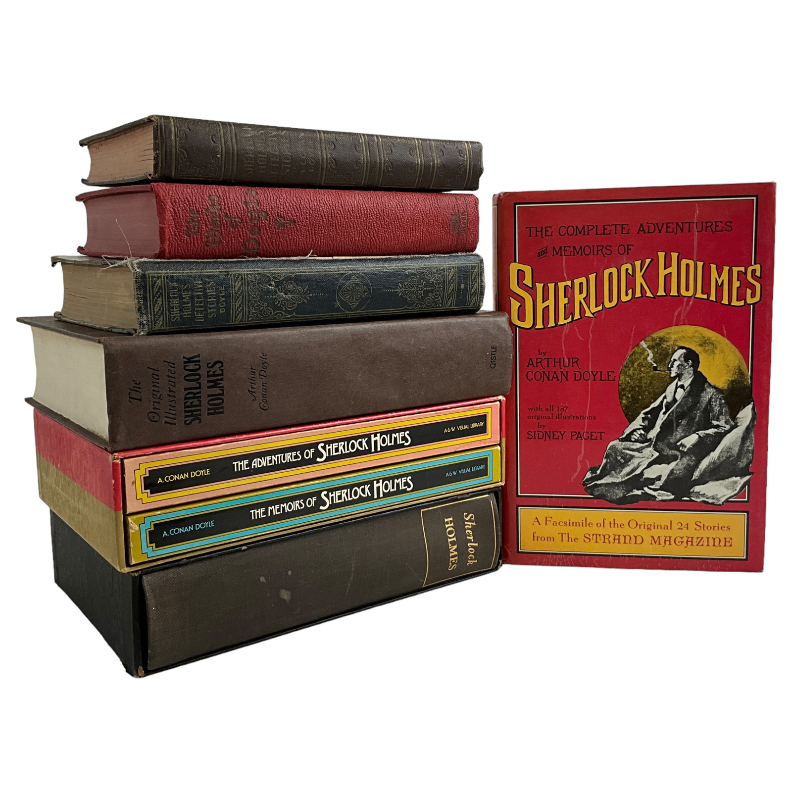 Sherlock Holmes Books, Lot of 7 (1 of 5)