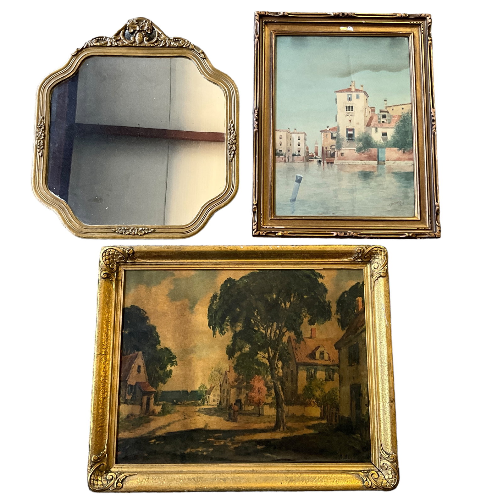 Artwork and Mirror Lot (3 items) (1 of 12)