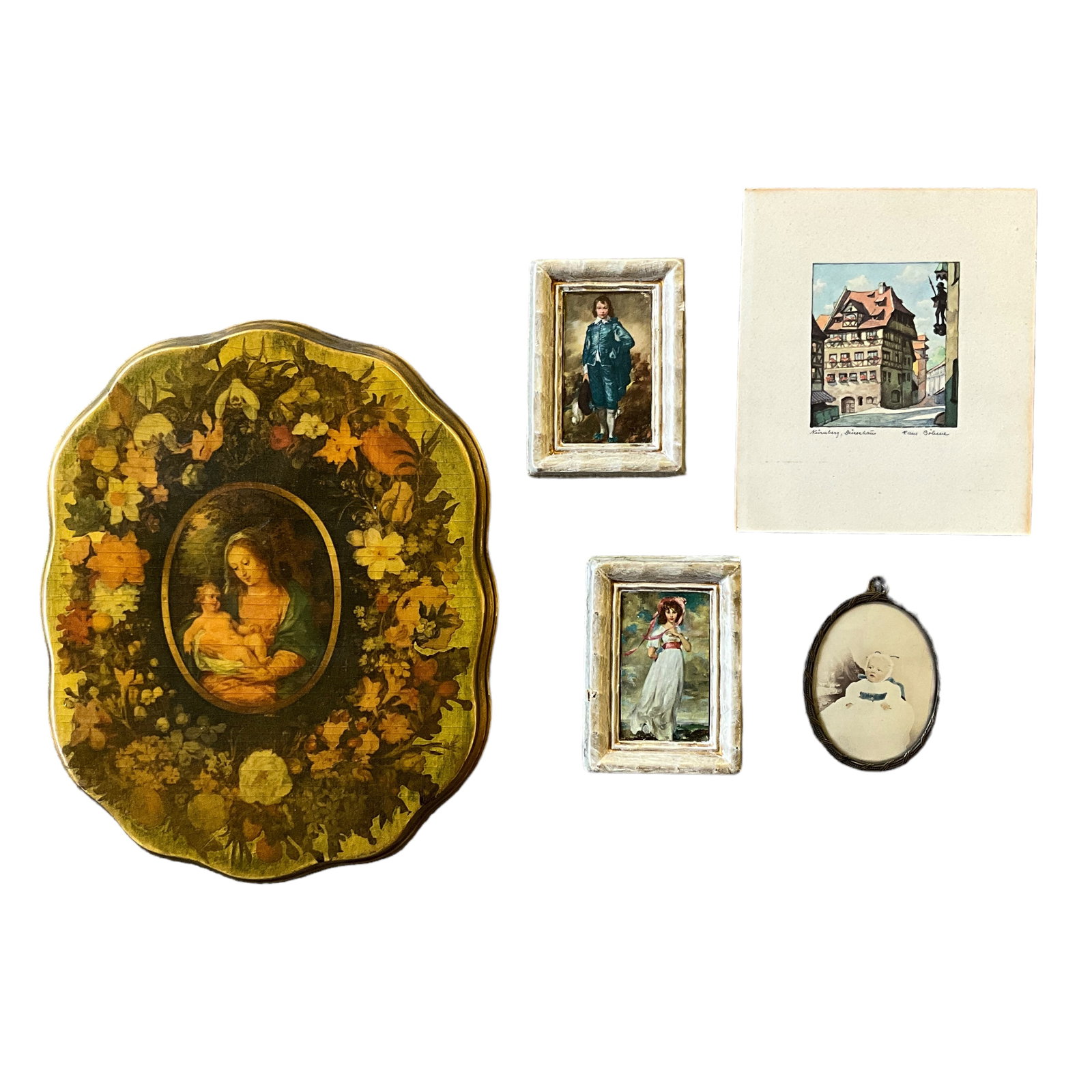 Artwork, Lot of 5 (1 of 9)