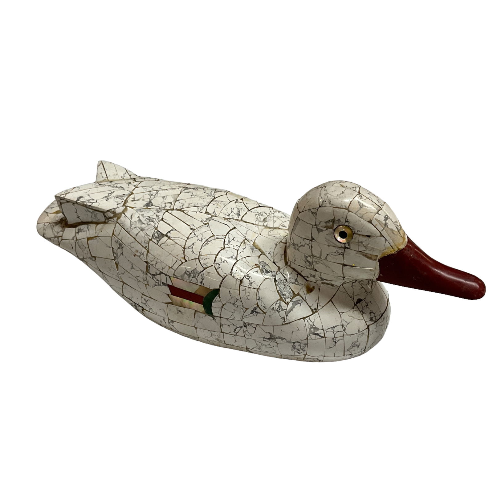 Chinese Mosaic Tile Duck Decoy (1 of 3)