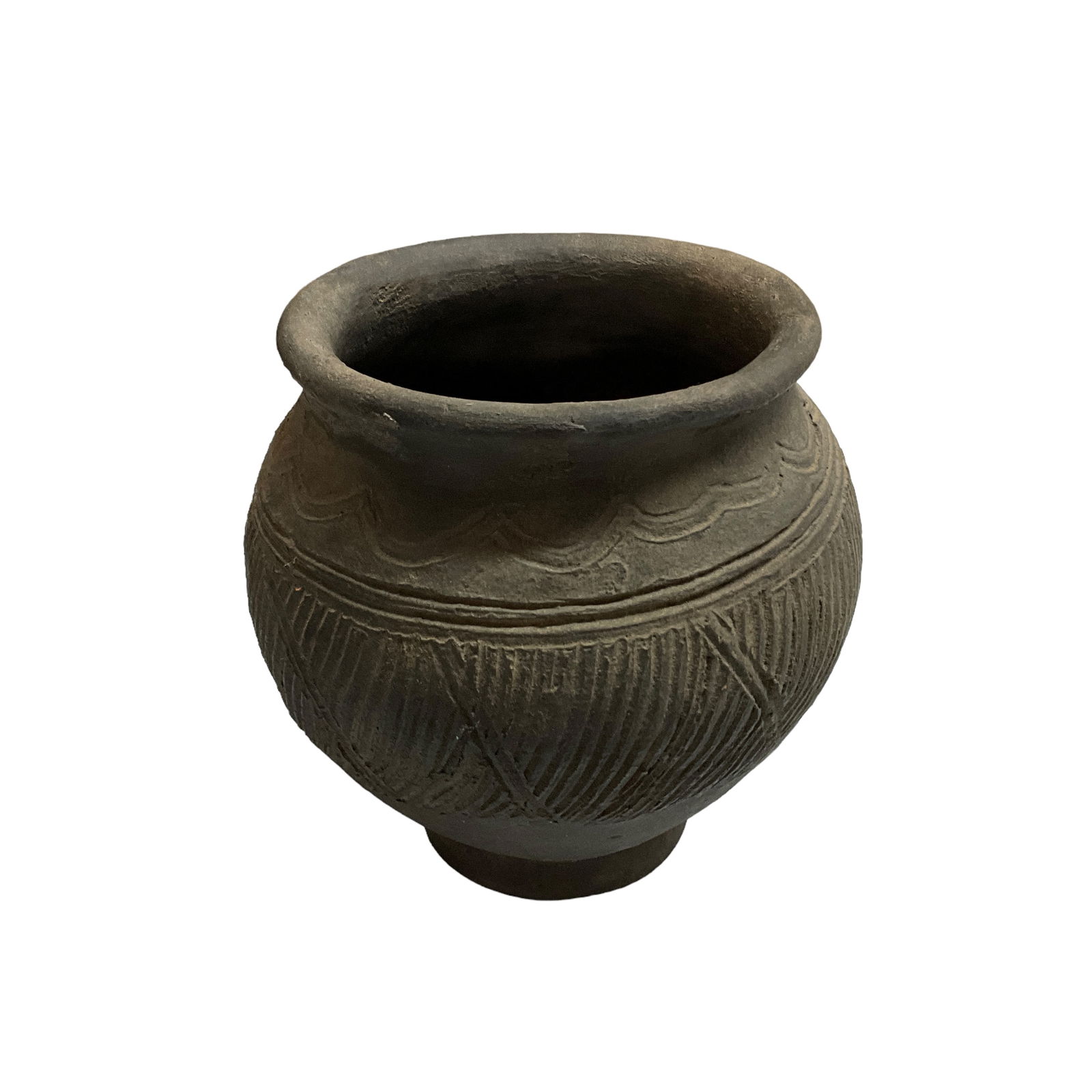 Native American Style Clay Pot (1 of 2)