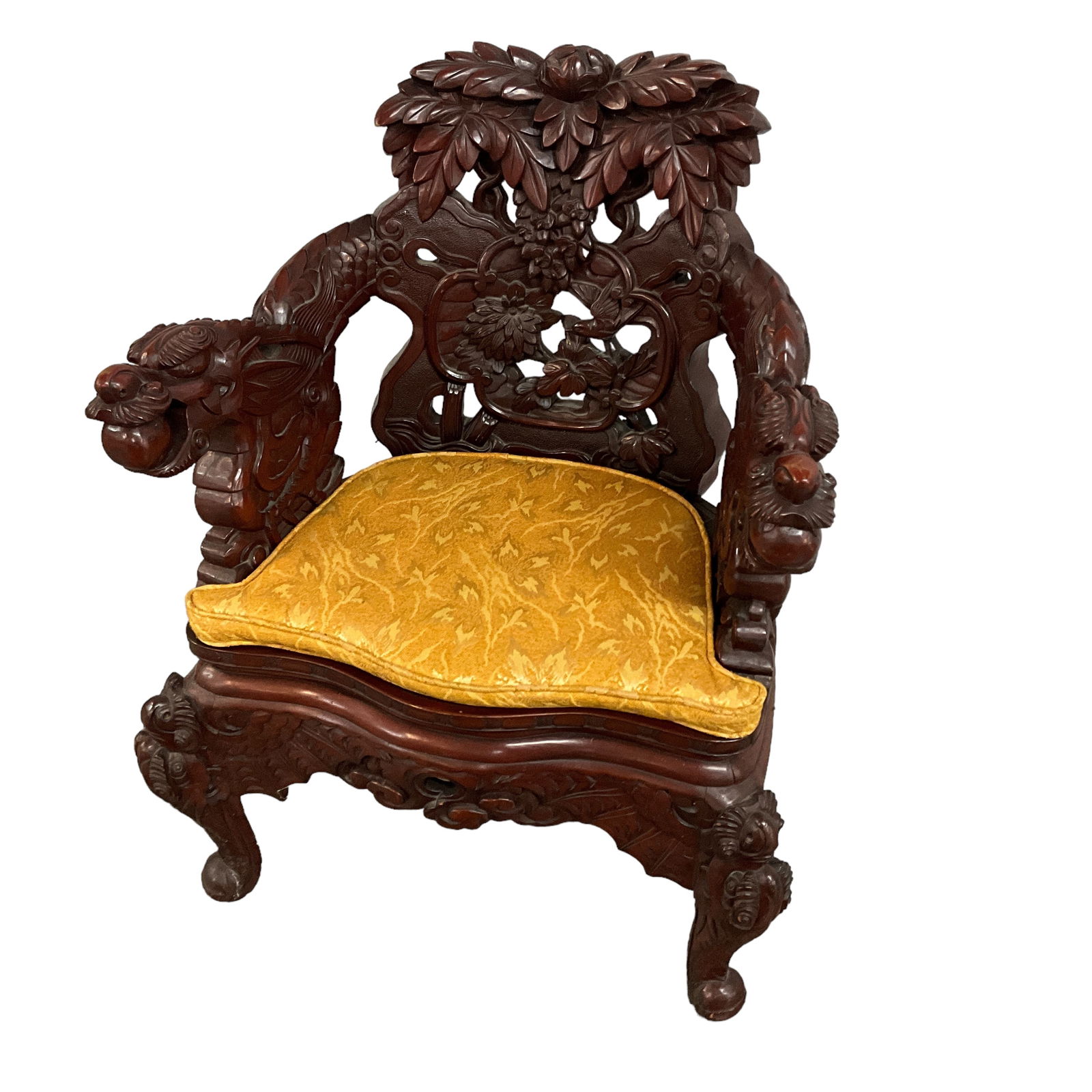 China Trade "Dragon" Chair (1 of 4)