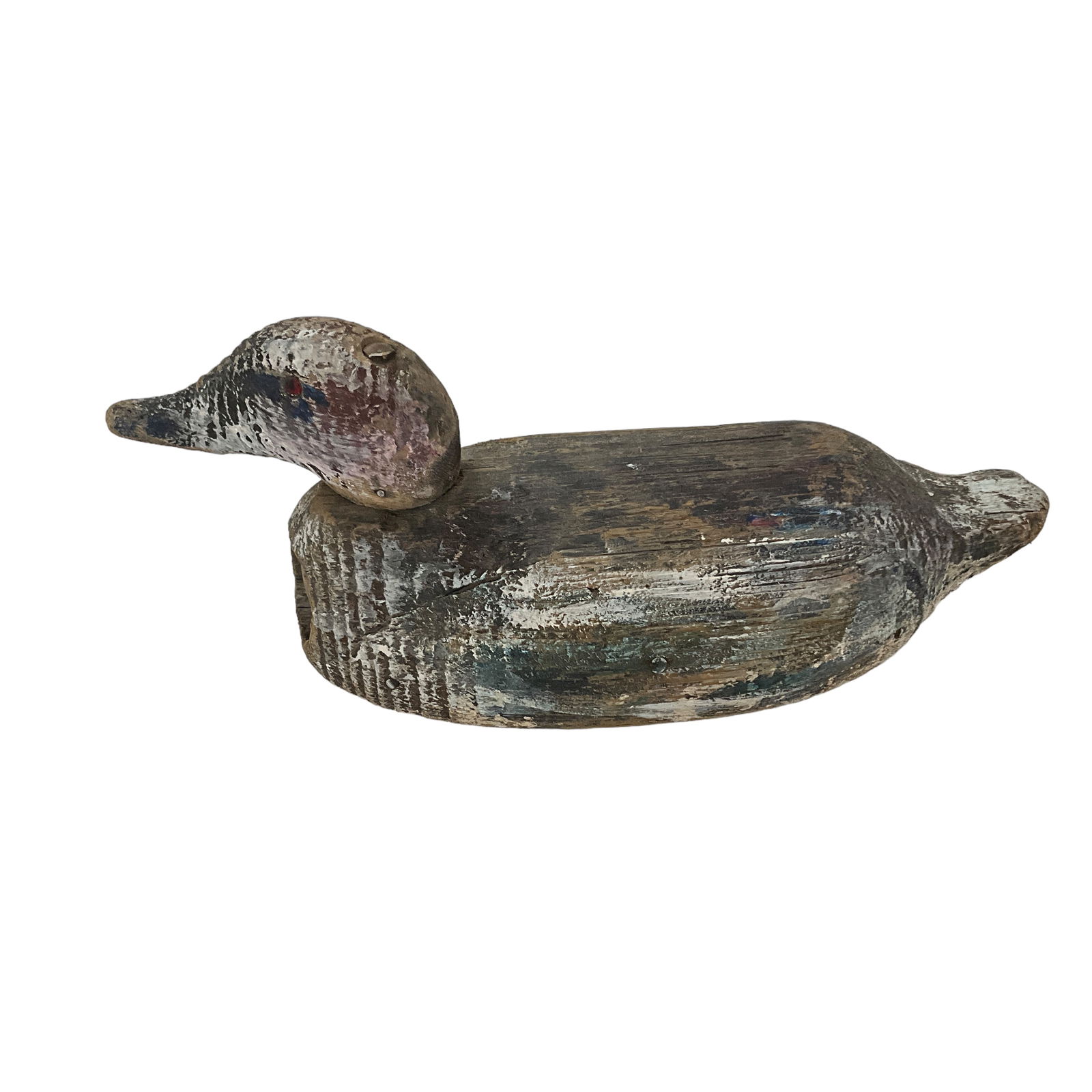 Redhead Duck Antique Decoy (1 of 5)