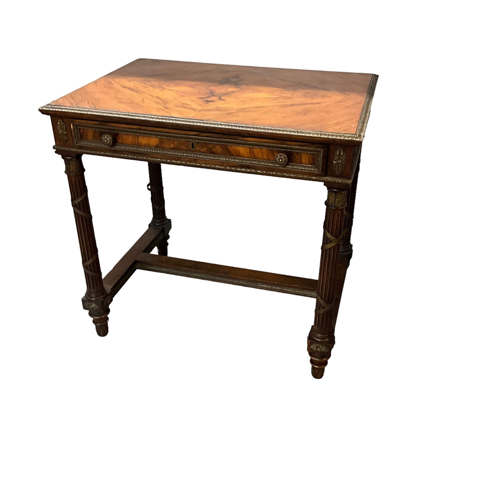 French Style Empire Revival Rosewood Nightstand (1 of 3)