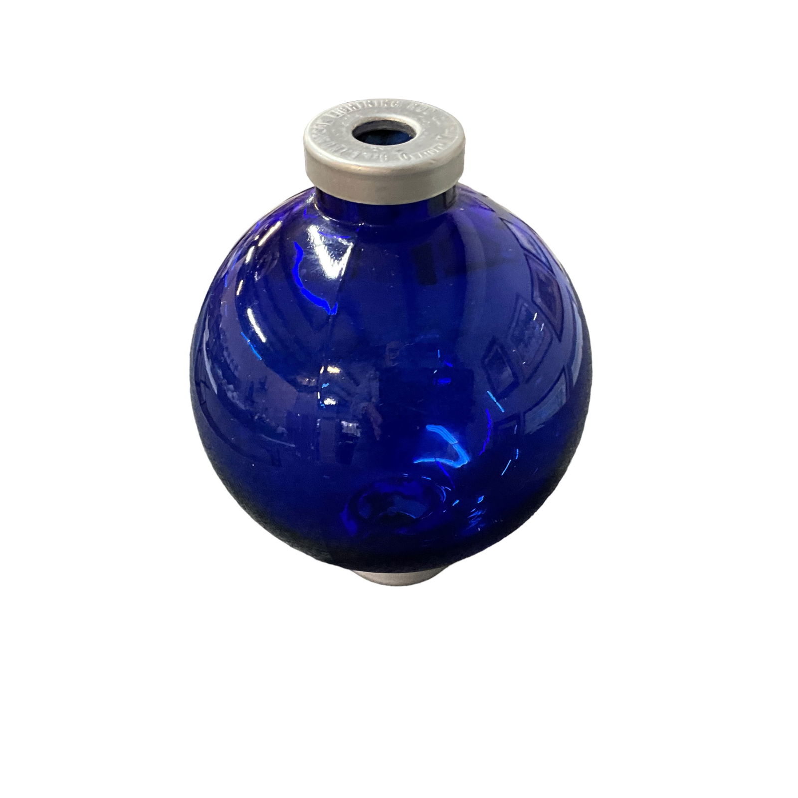 Cobalt Blue Glass Lightning Rod Ball (1 of 4)