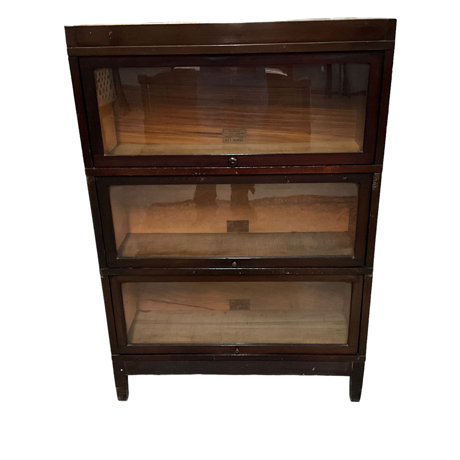 Five Section Globe-Wernicke Barrister Bookcase. (1 of 3)