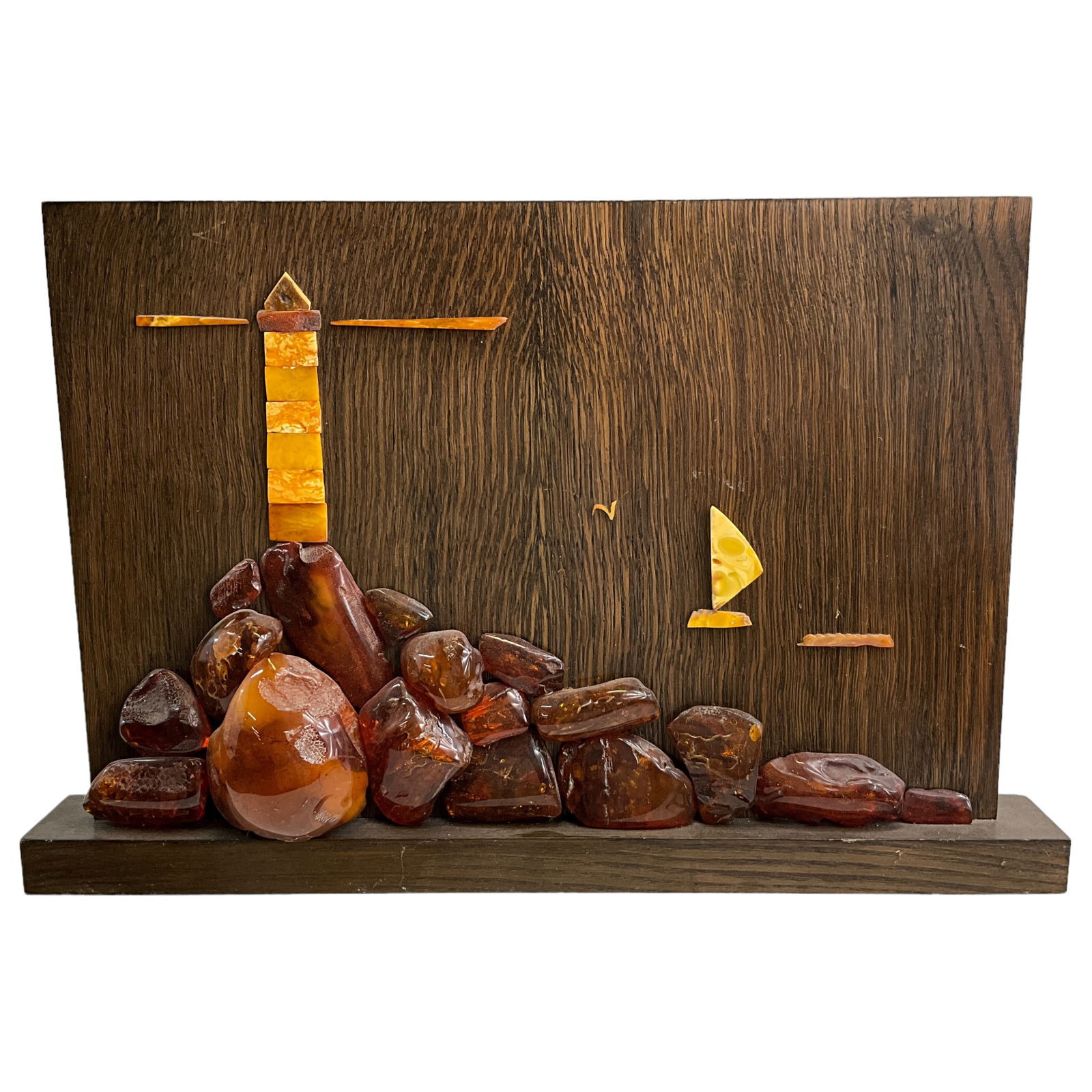 Amber Art Mixed Media on Board (1 of 3)