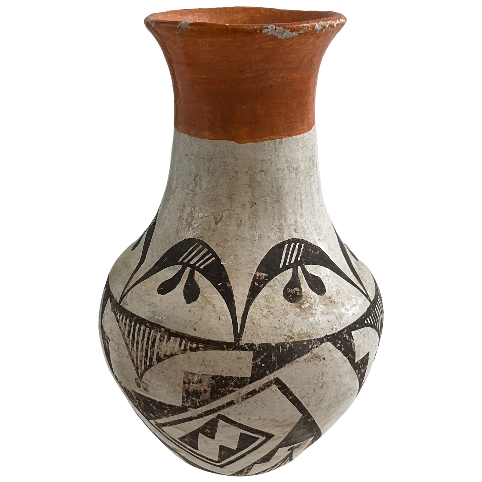Acoma Polychrome Pottery Vase (1 of 4)