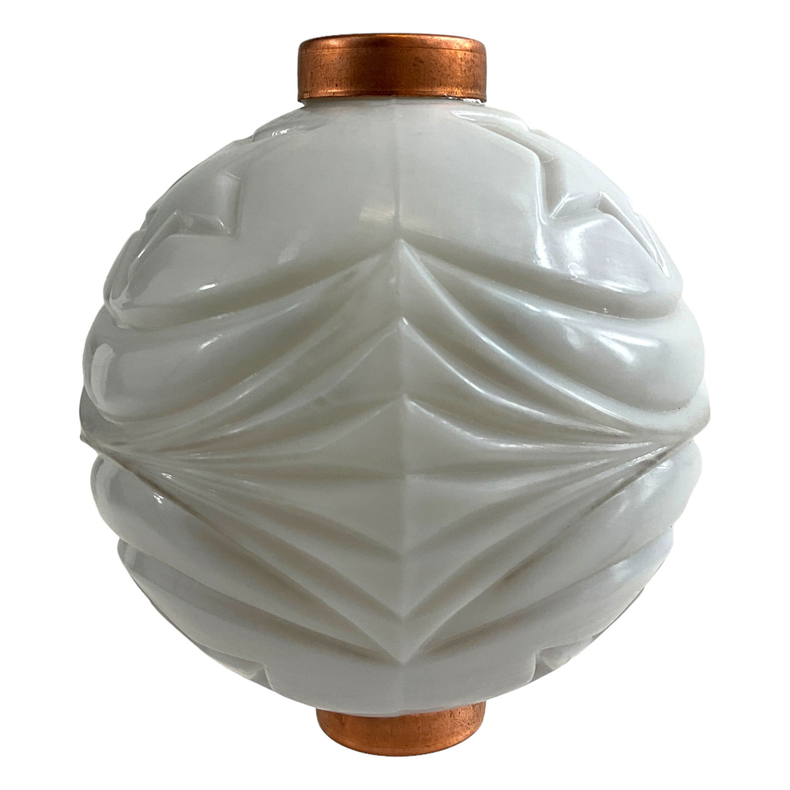 Lightning Ball, Milk Glass, Moon and Stars (1 of 2)