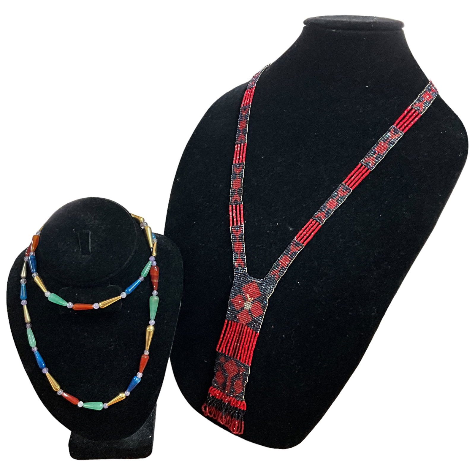 Vintage Beaded Necklace Lot (1 of 4)