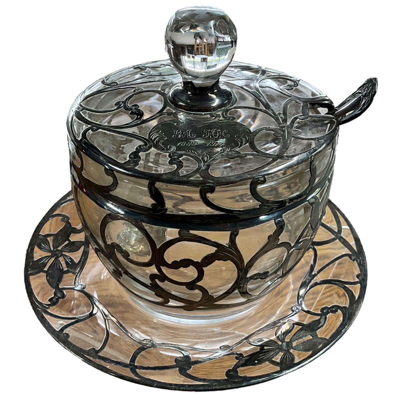 Wm Rogers Silver Silver Plate Sugar Dish (1 of 4)