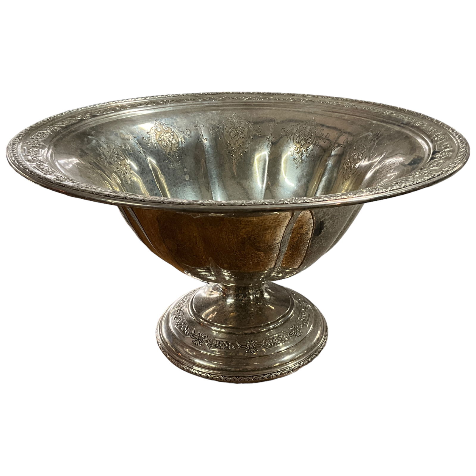 Towle Louis XIV Sterling Silver Fruit Bowl (1 of 4)