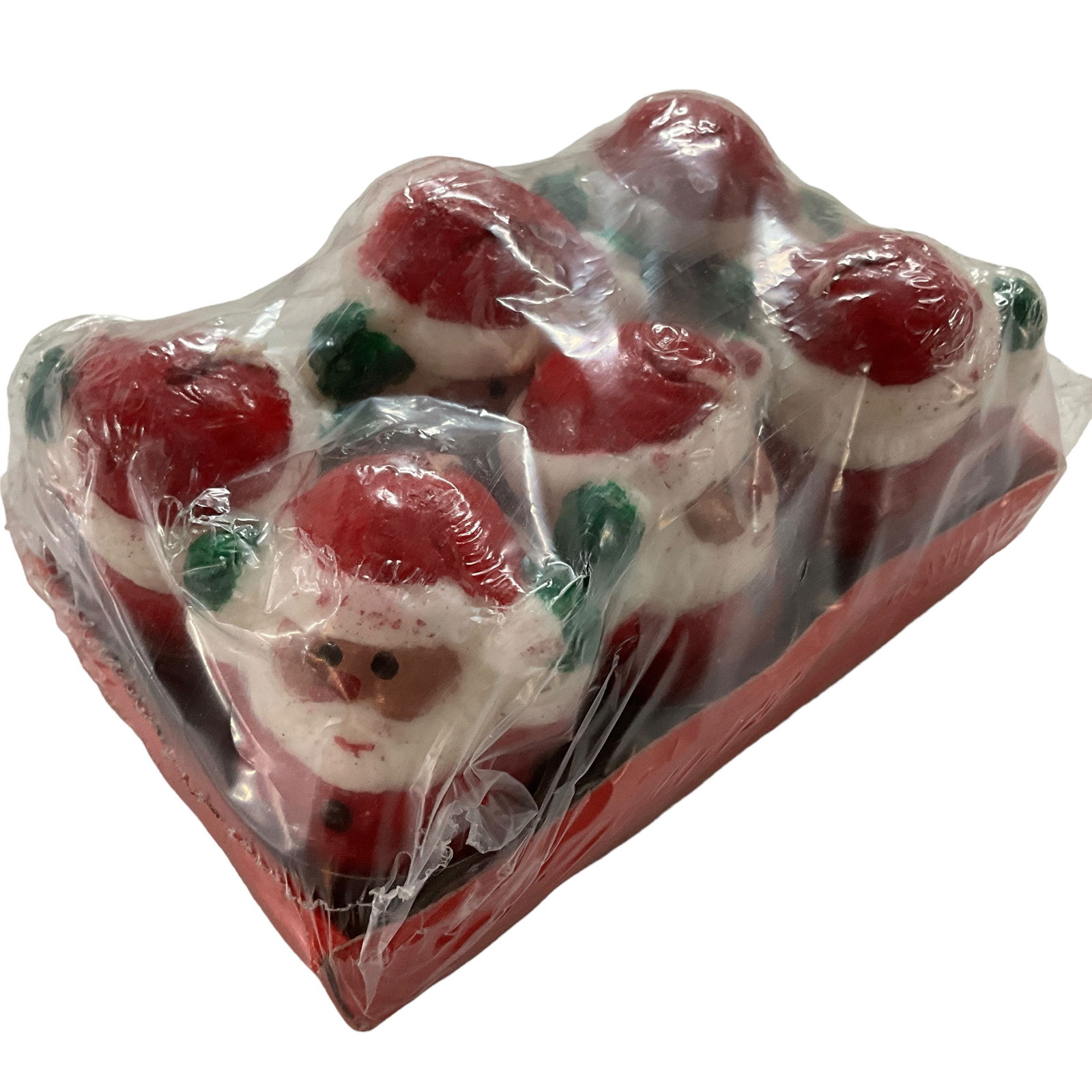 Set of 6 Miniature Santa Candles, (1 of 3)