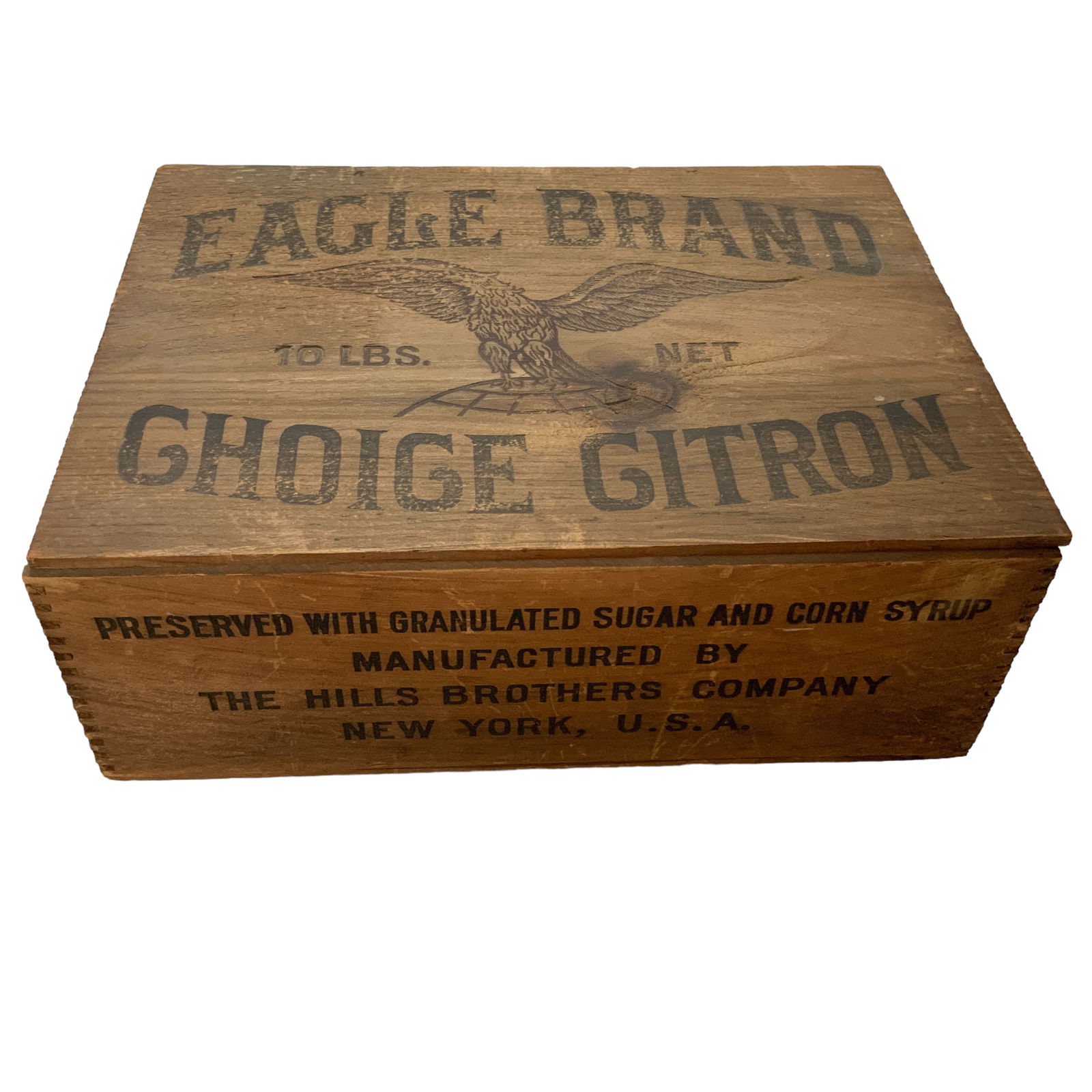 Country Store Eagle Brand Choice Citron Box, Wood (1 of 7)