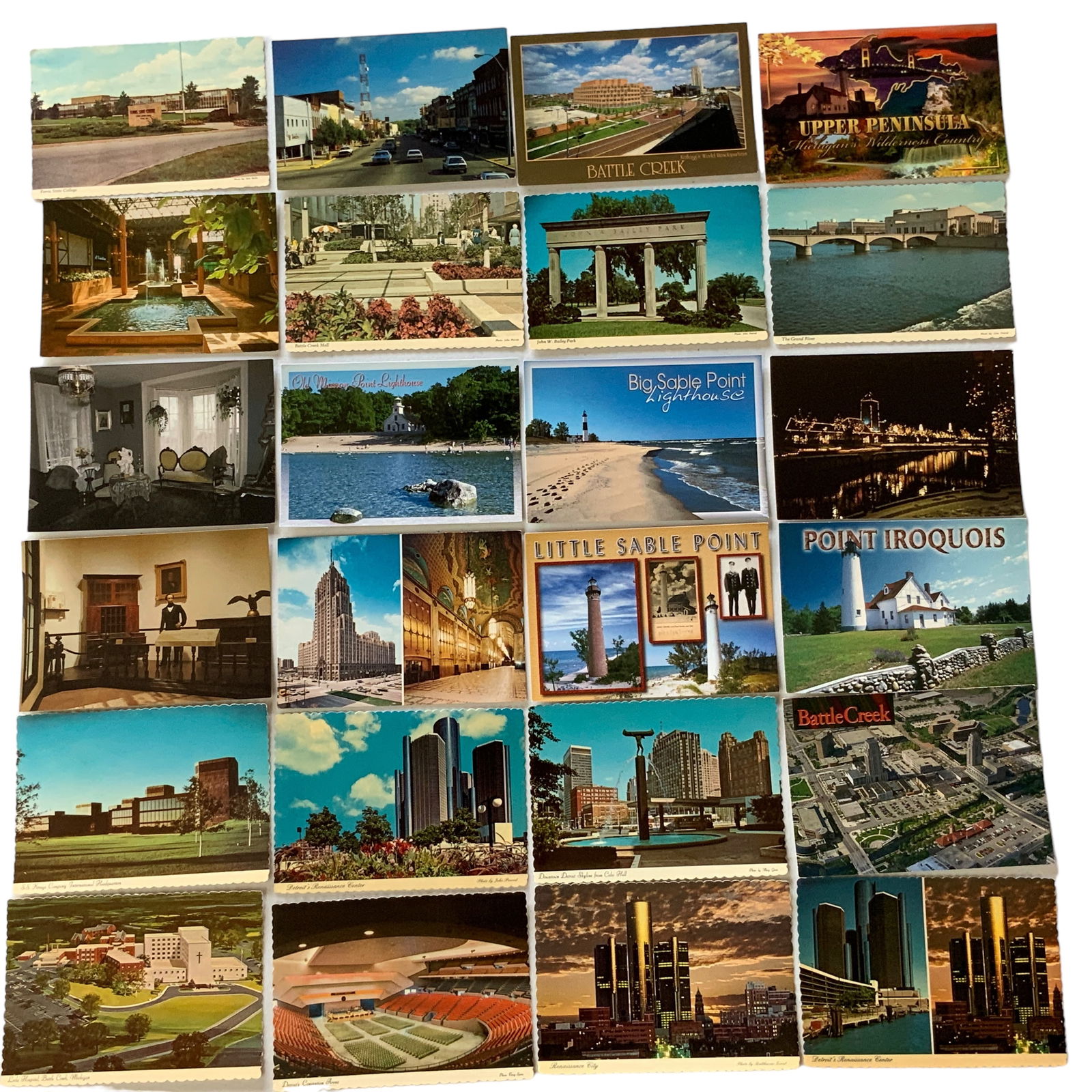 Vintage Postcards, Michigan, Lot of 41 (1 of 4)