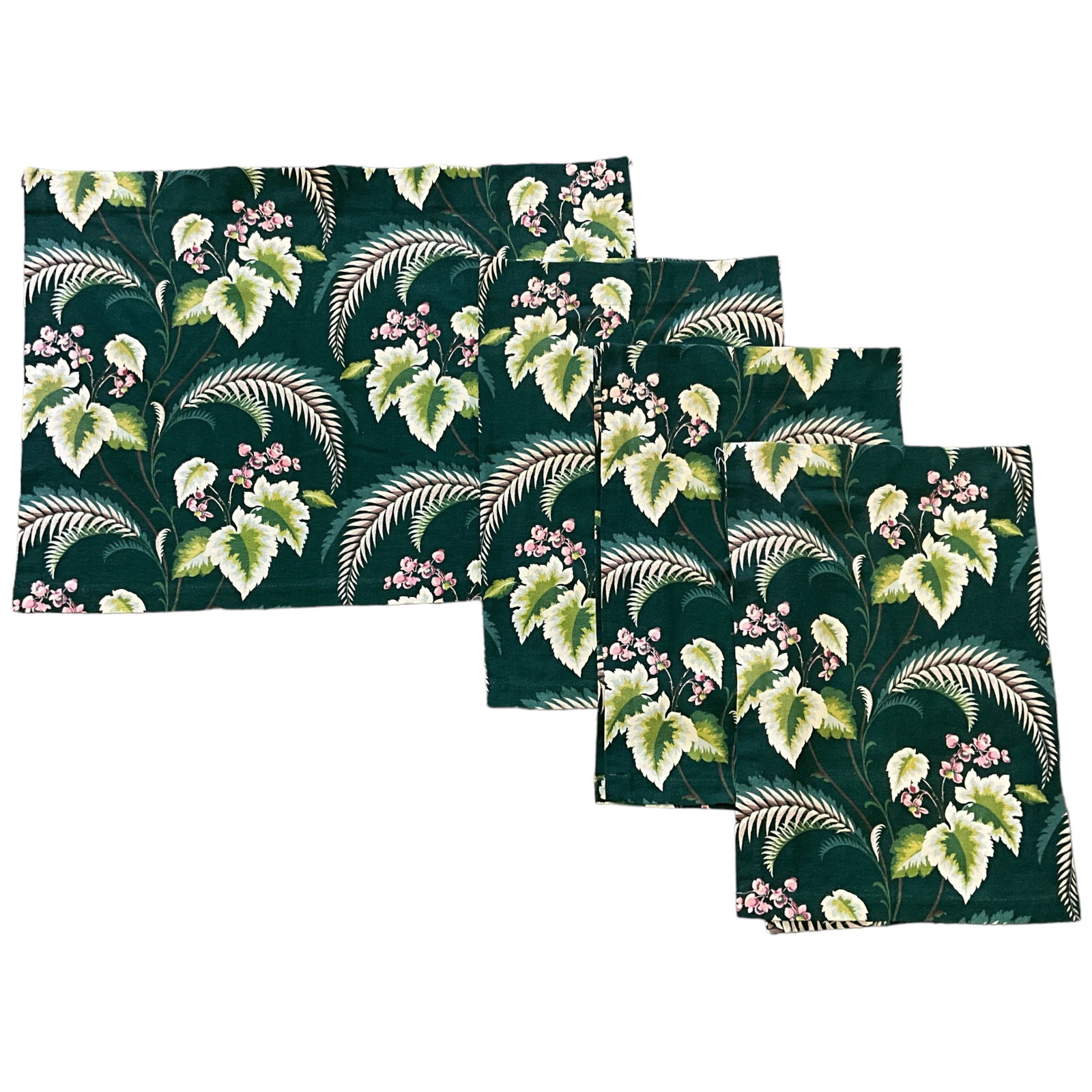 Vintage Floral Curtains, 4 Panels (1 of 3)