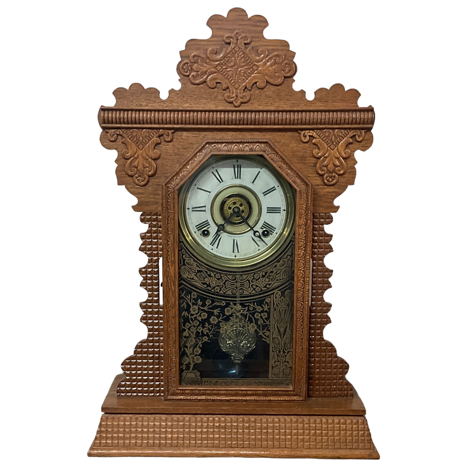 E Ingraham Co Mantle Clock (1 of 5)