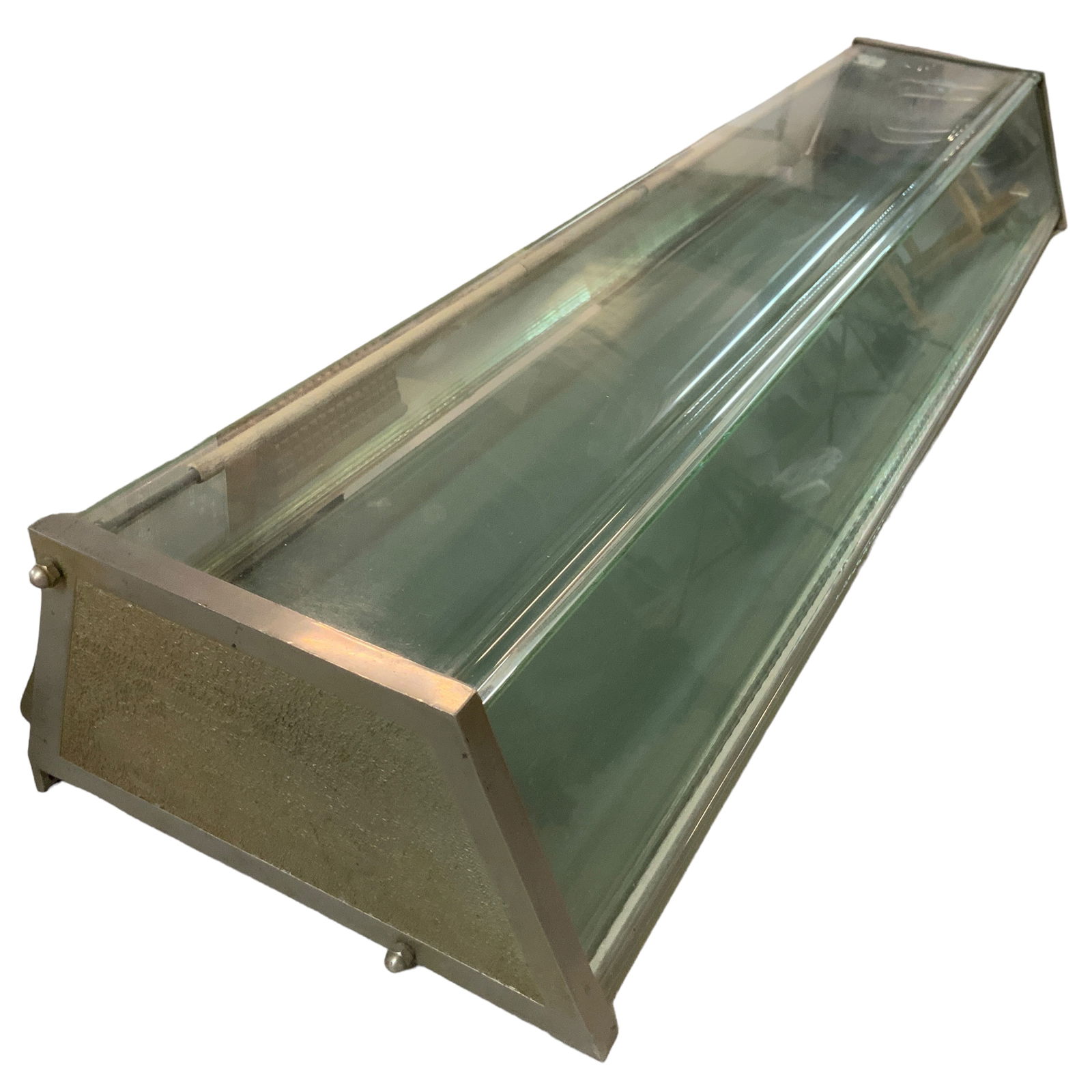 Antique Metal and Glass Diner Pie Case (1 of 4)