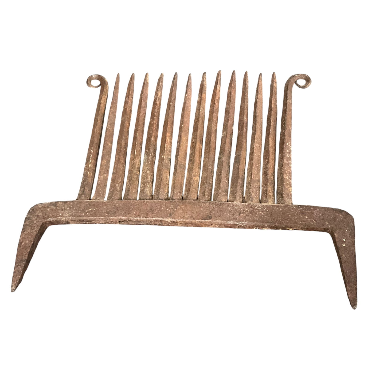 Blacksmith Made Iron Rippling Comb (1 of 2)