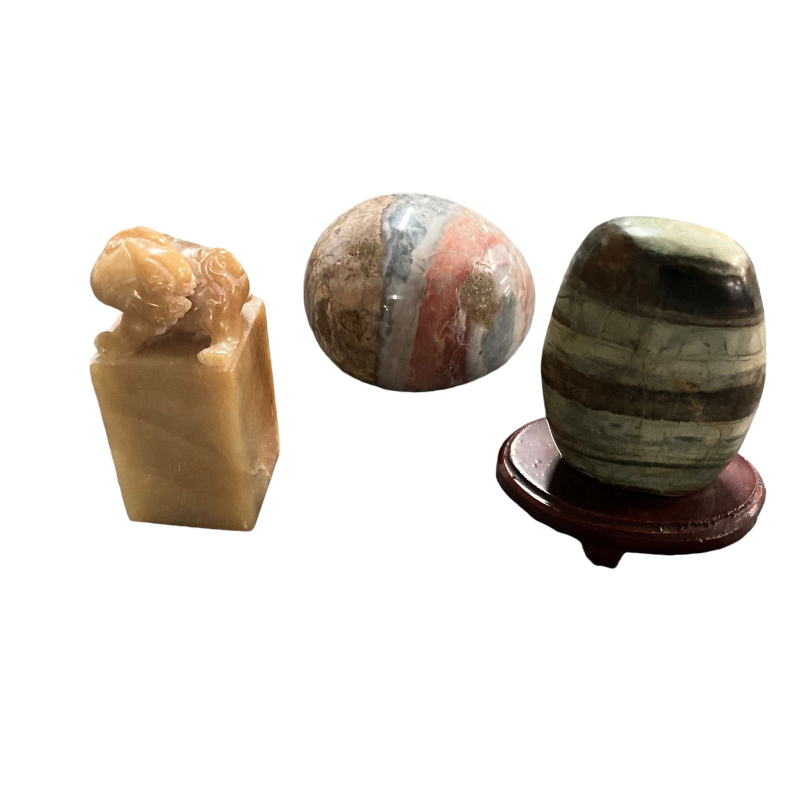 Chinese Polished Stone Items (1 of 2)