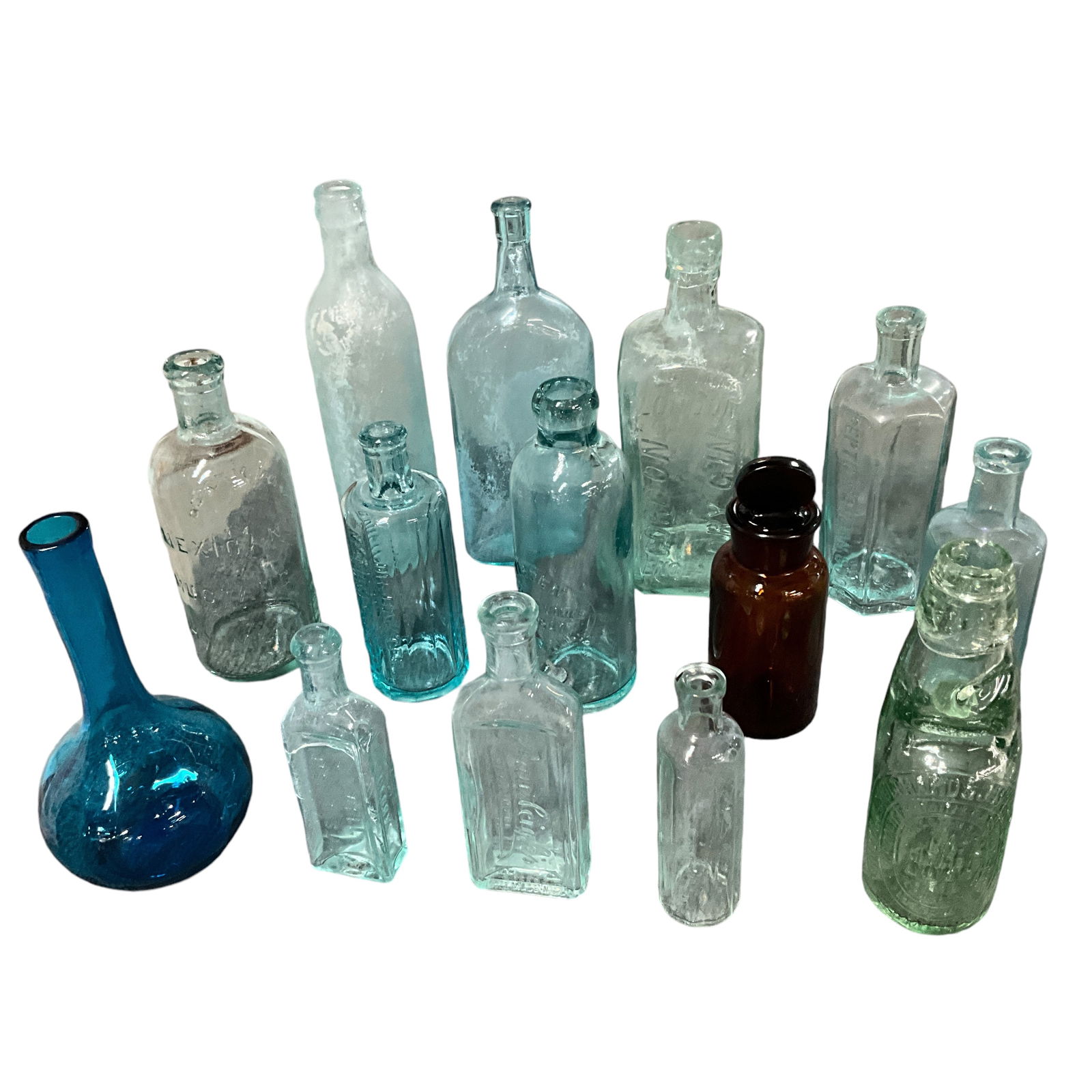 Lot of 14 Vintage Bottles (1 of 2)