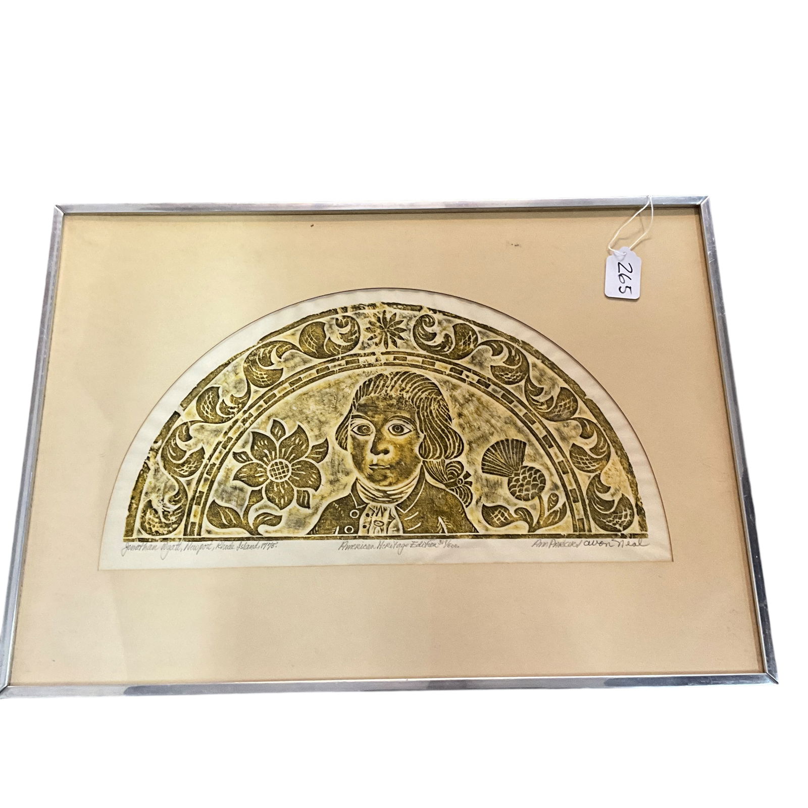 Ann Parker/Avon Neal, American Heritage Limited Edition Print (319/500) of an original New England (1 of 4)