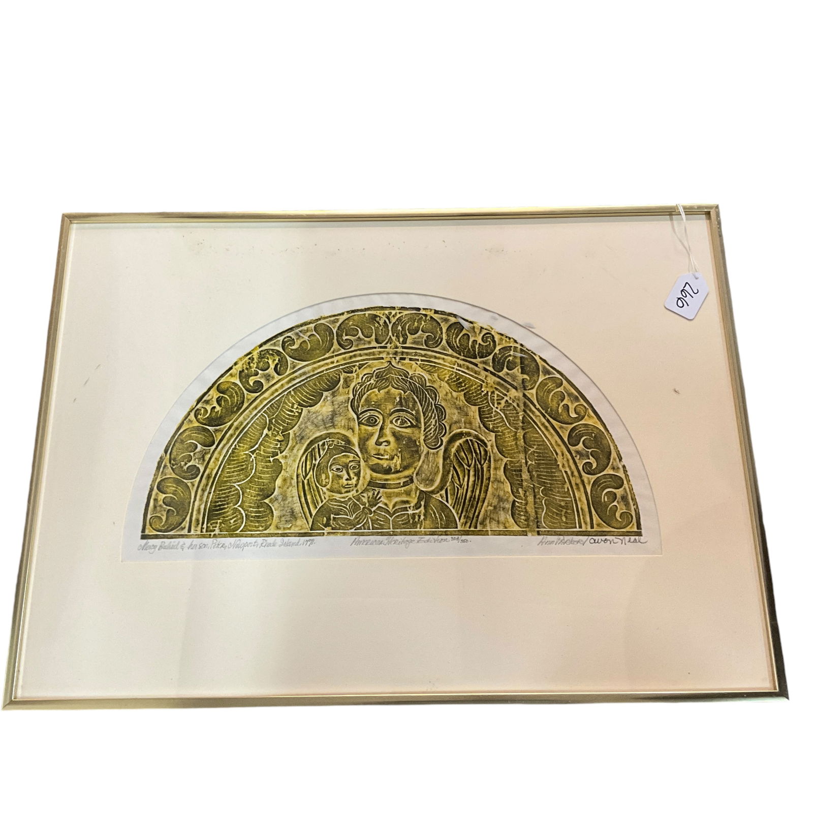 Ann Parker/Avon Neal, American Heritage Limited Edition Print (328/350) of an original New England (1 of 4)