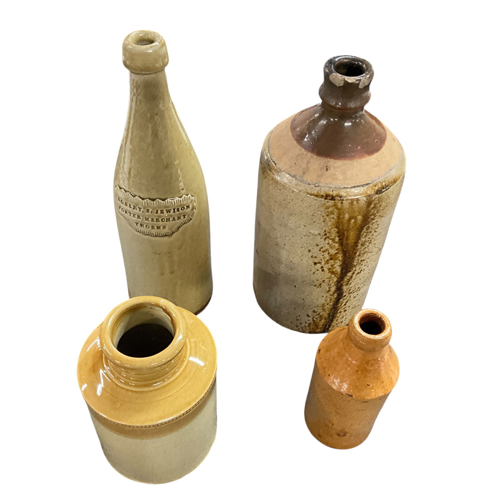 Stoneware Bottles; Jar (1 of 3)