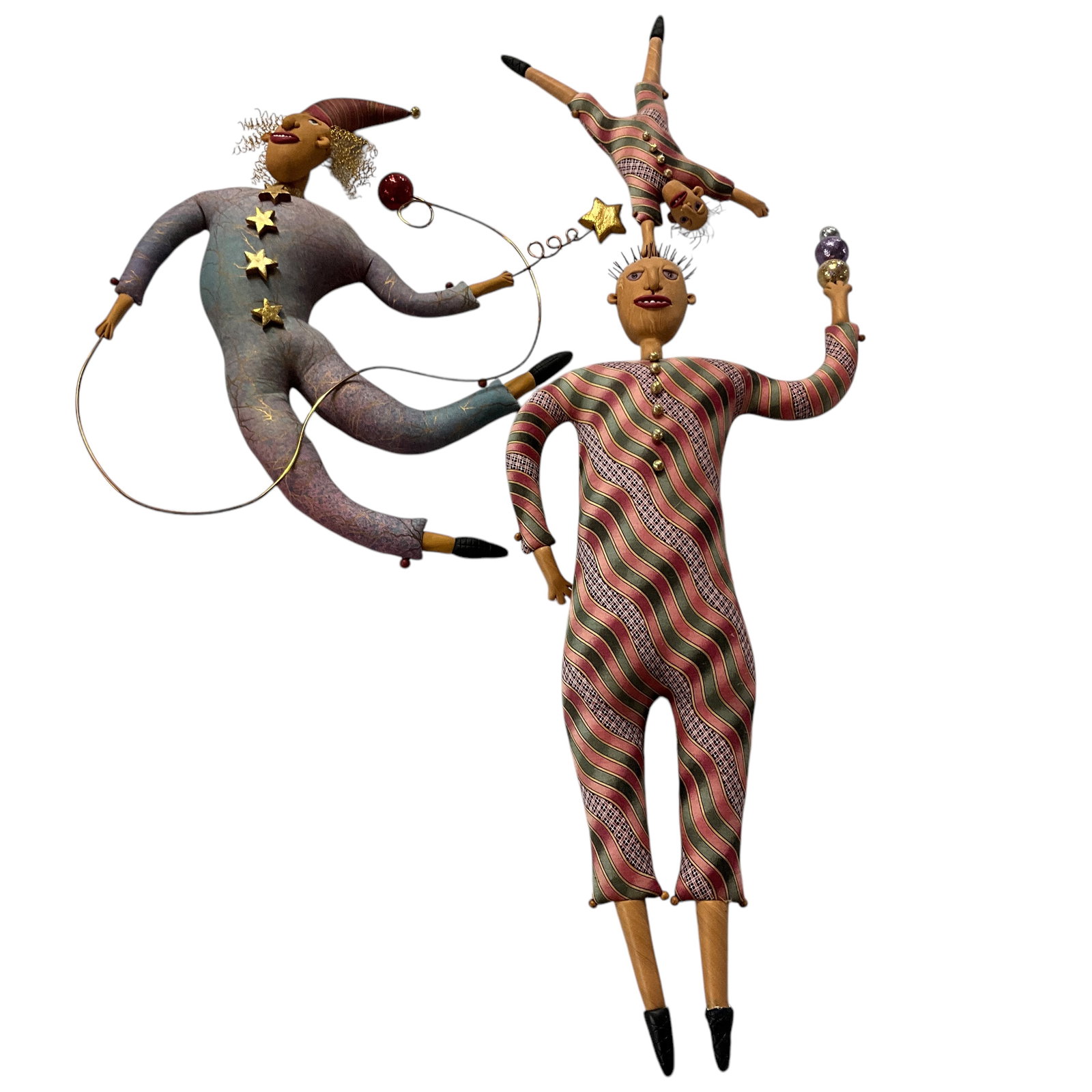 Deborah Banyas (American, b. 1953) Mixed Media Folk Art (1 of 9)