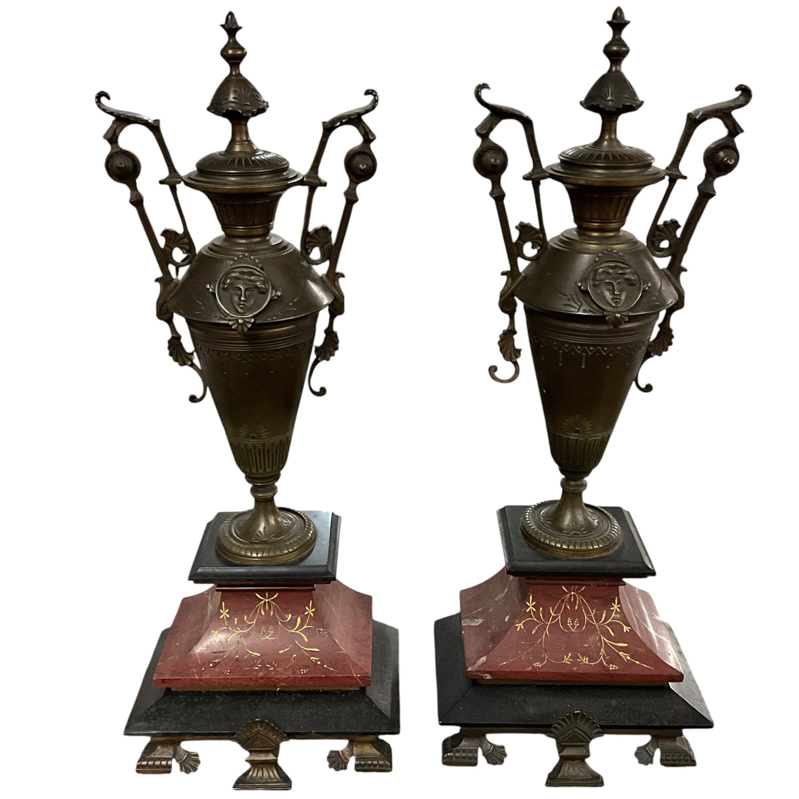 Pair of Victorian Side Ewers (1 of 5)