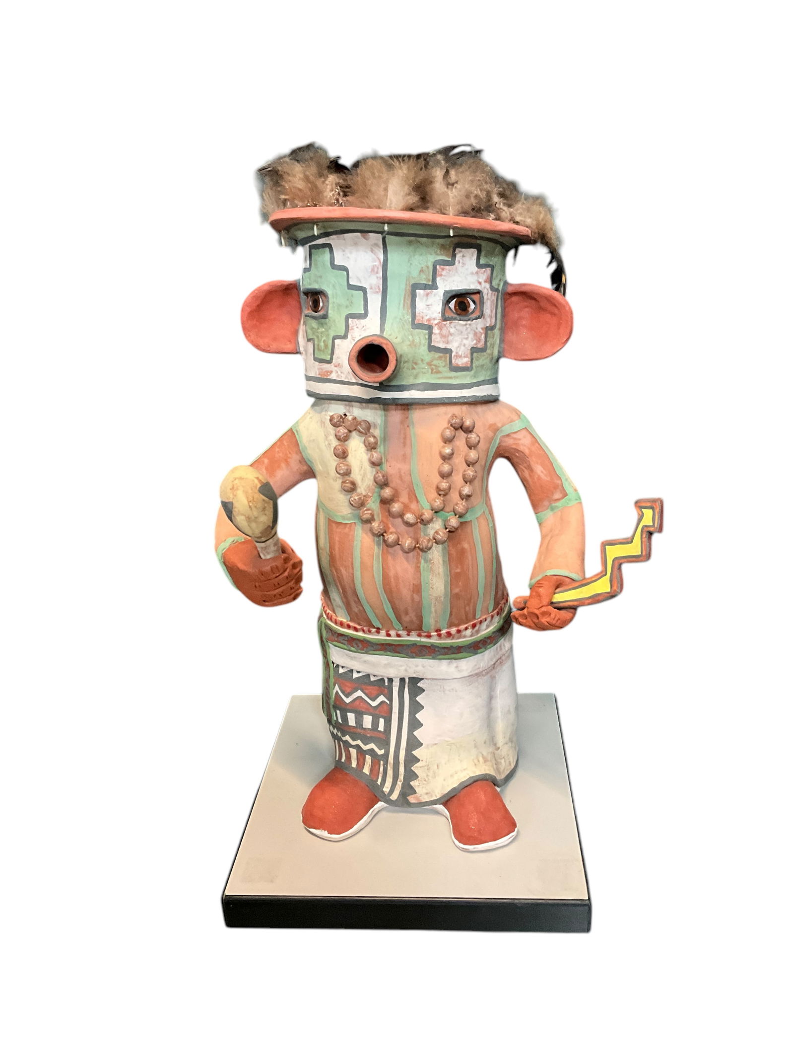 Molly Heizer (American, B. 1956) Snow Kachina Sculpture (1 of 10)