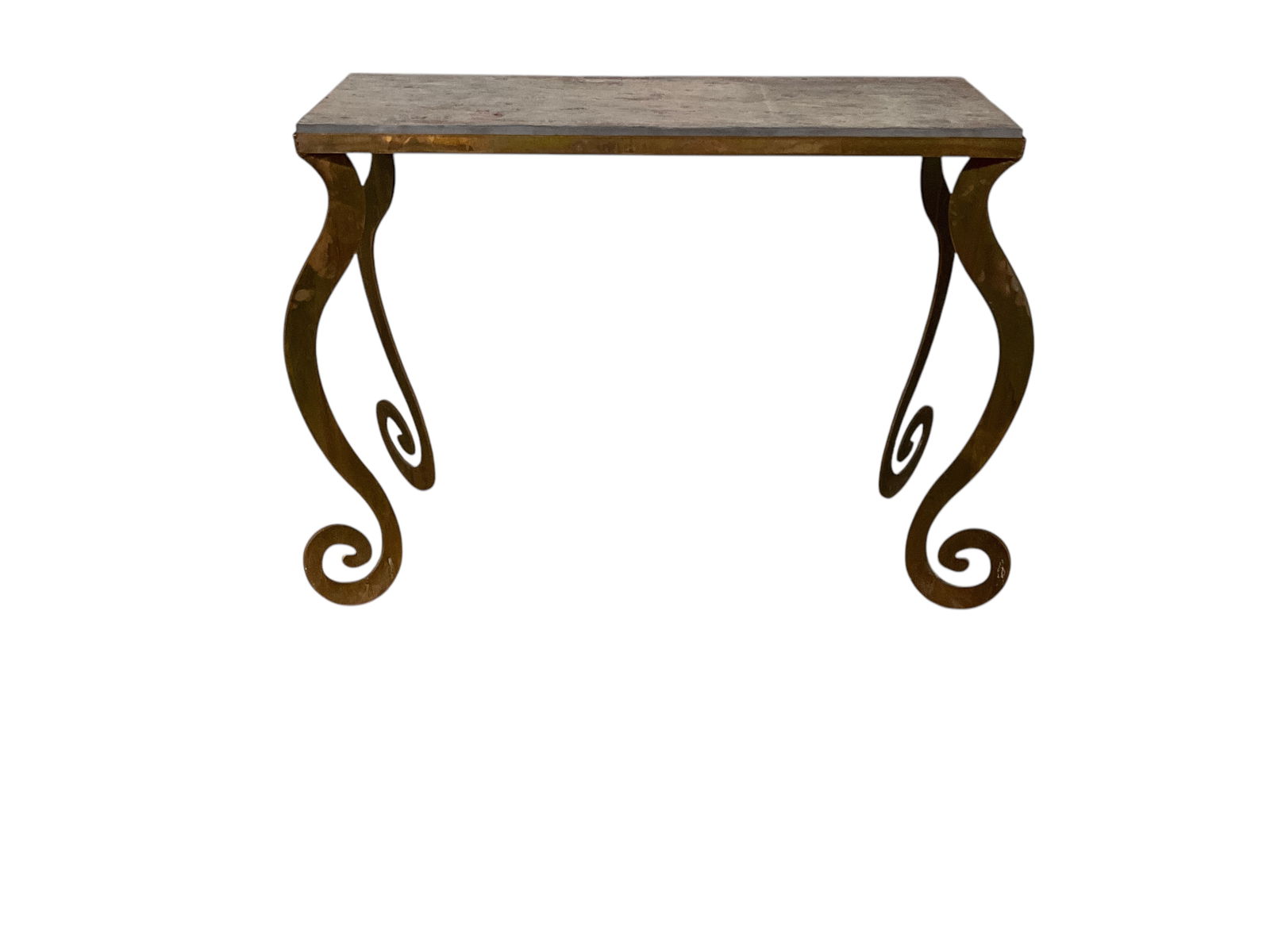 Metal Slate Top Sofa Table (1 of 5)