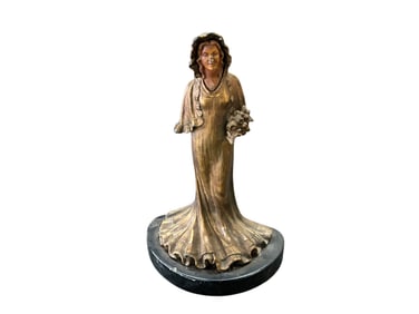 Art Nouveau Bronze Statuette