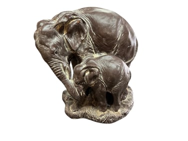 Ceramic Elephant Group