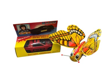 1960's- 1980's Lithographed Tin & Plastic Wind-Up & Battery Toys