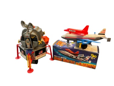 1970's- 1980's Lithographed Tin & Plastic Wind-Up & Battery Toys