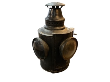 Adlake Non-Sweating Two Way Railroad Signal Lantern