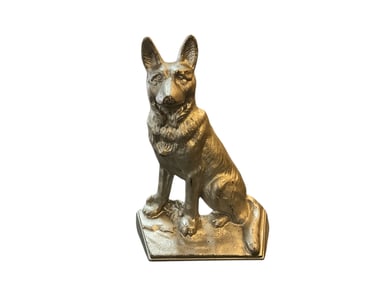 Cast Iron German Shepherd Doorstop