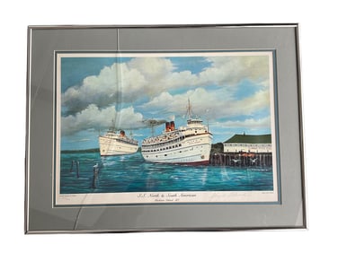 G. W. Odmark (American, 20th Century) Limited Edition Print, S.S. North & South American