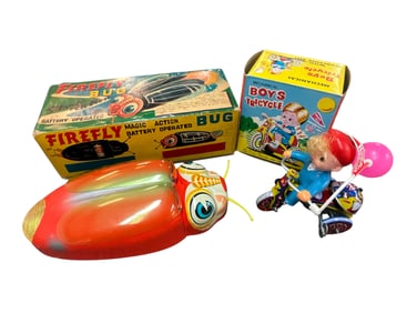 1950's-1970's Battery Powered and Wind-up Toys