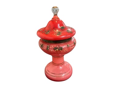 Victorian Bohemian Glass Decanter Set