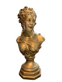 Victorian Plaster Bust of a Lady