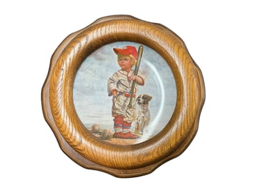 Two Framed Collector Plates