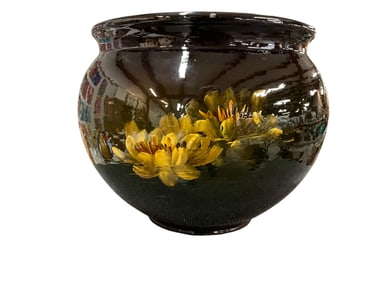 Weller Louwelsa or similar Water Lily Pattern Jardiniere