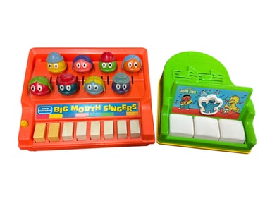 Two Toy Pianos