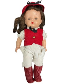 R and B "Littlest Angel" 10" Doll in Riding Outfit