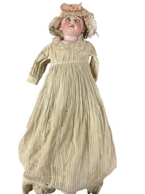 Antique German Heubach Porcelain Doll