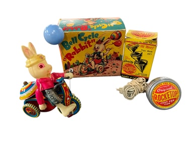 Bell Cycle Rabbit and "RocketTop" metal Top
