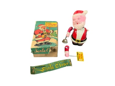 Wind-Up Santa- 1950's